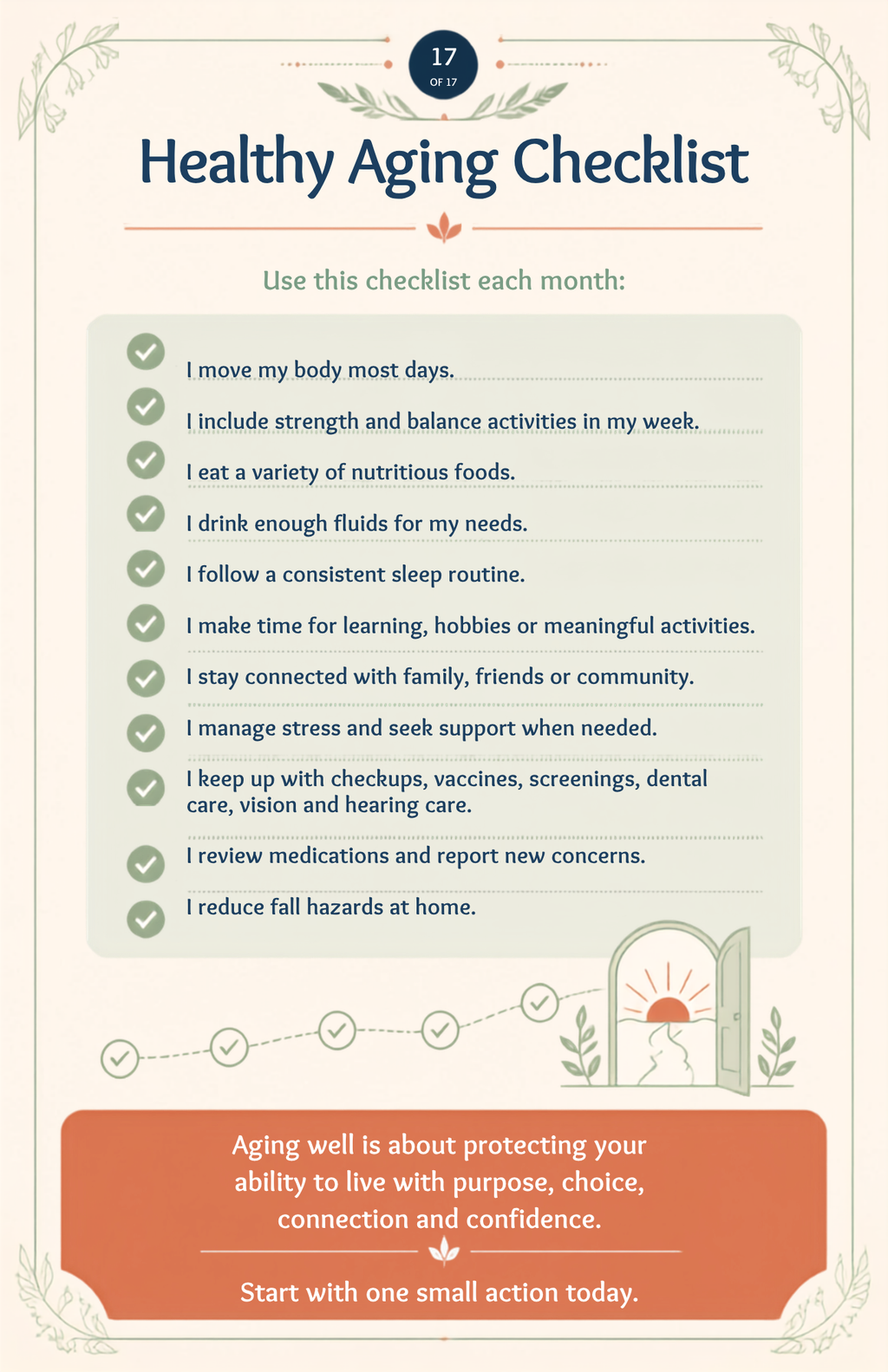 Healthy Aging Guide