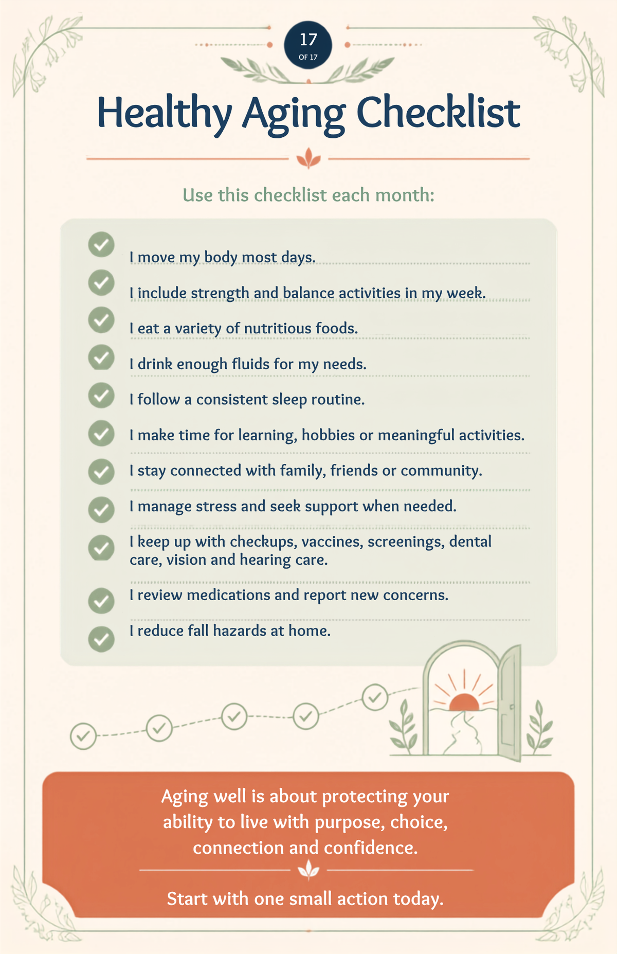 Healthy Aging Guide