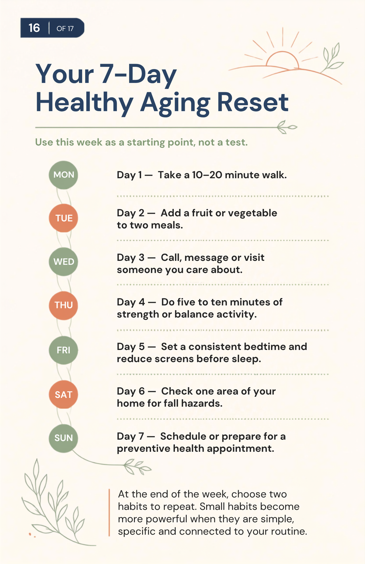 Healthy Aging Guide